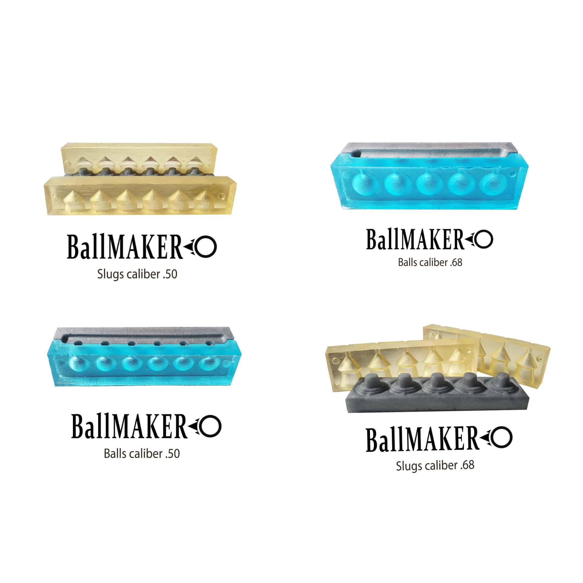 Ballmaker mold for making Balls cal 50 for HDR 50 RAM cheaper than gumiballe 